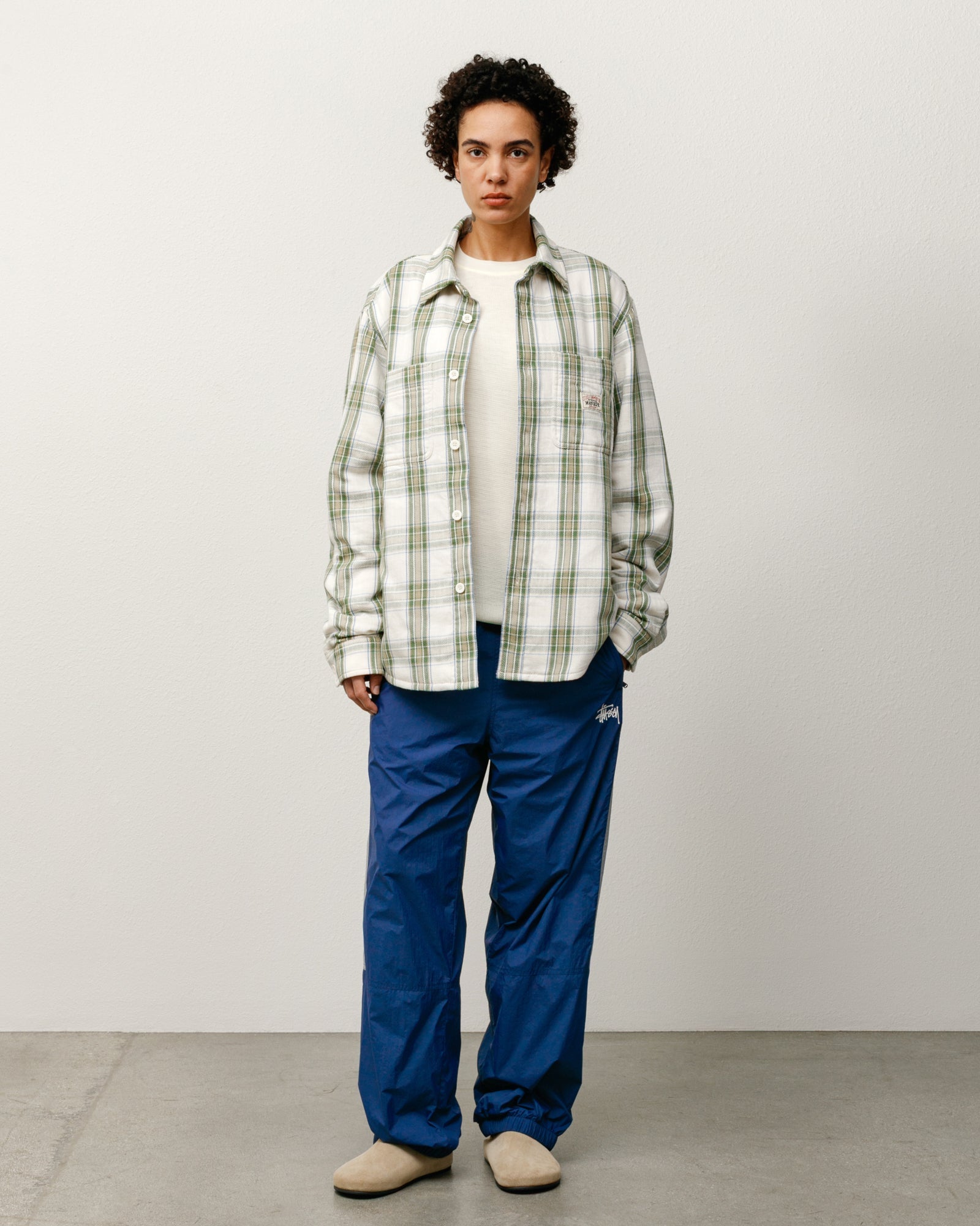 LAU PLAID SHIRT JACKET