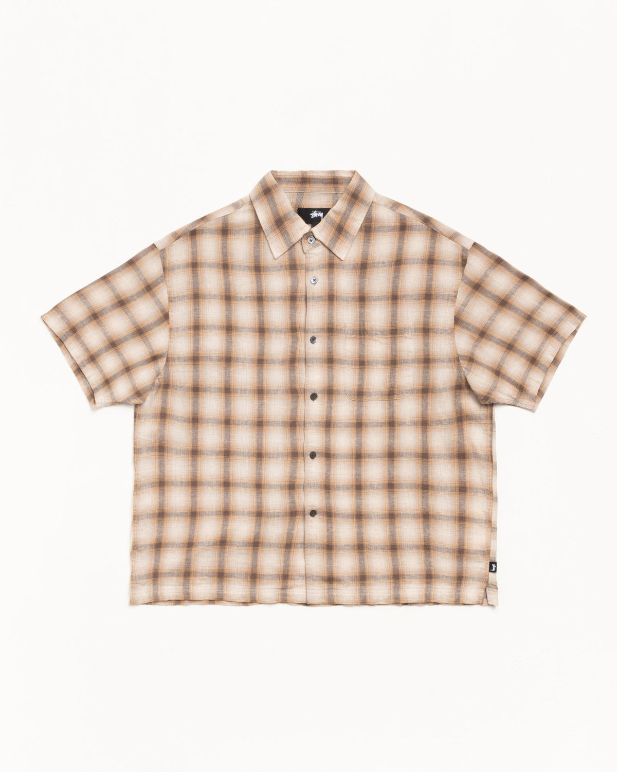 LIAM SS PLAID SHIRT