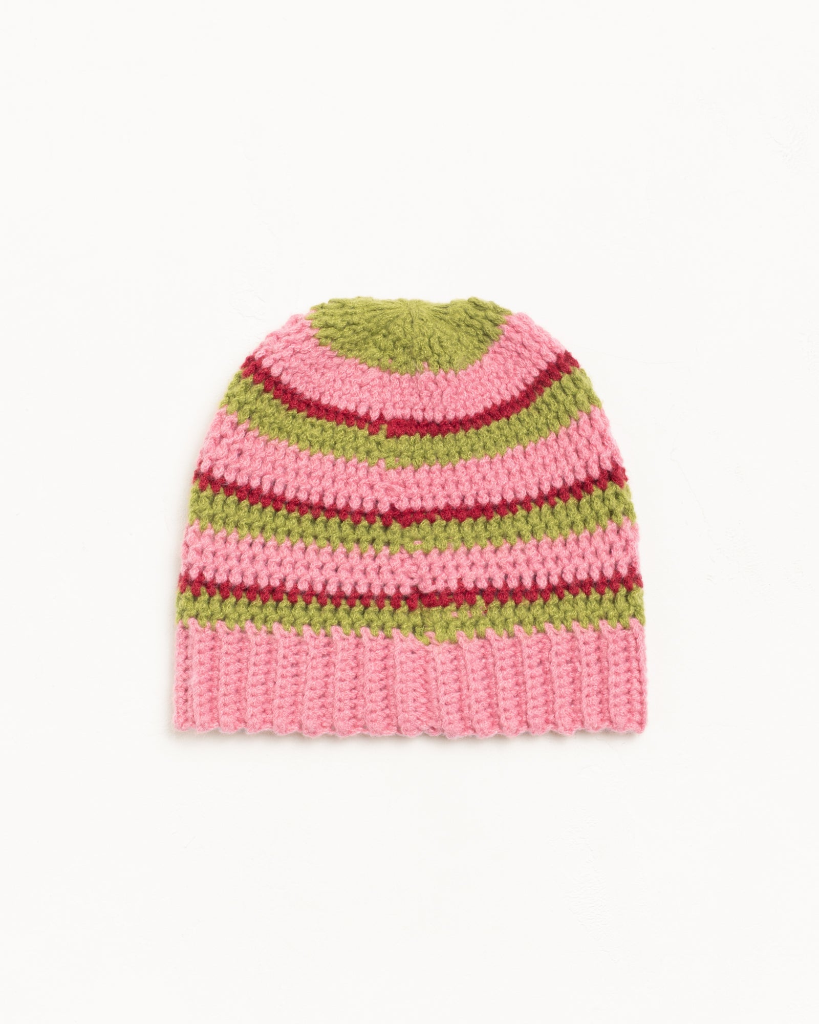 STRIPE KNIT SKULLCAP