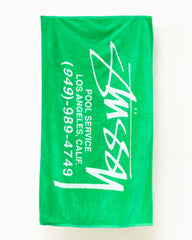 POOL SERVICE BEACH TOWEL