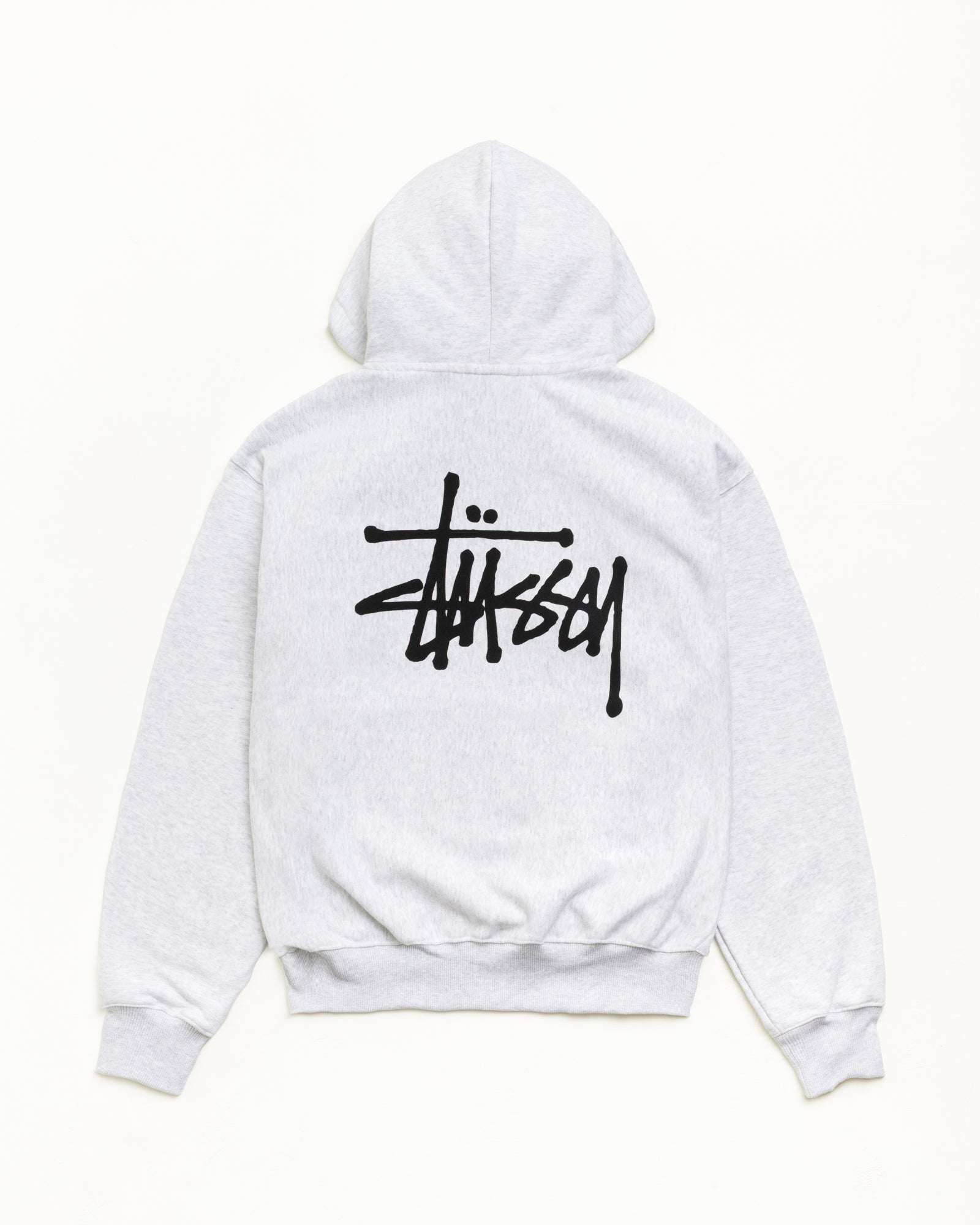 BASIC STÜSSY ZIP HOODIE